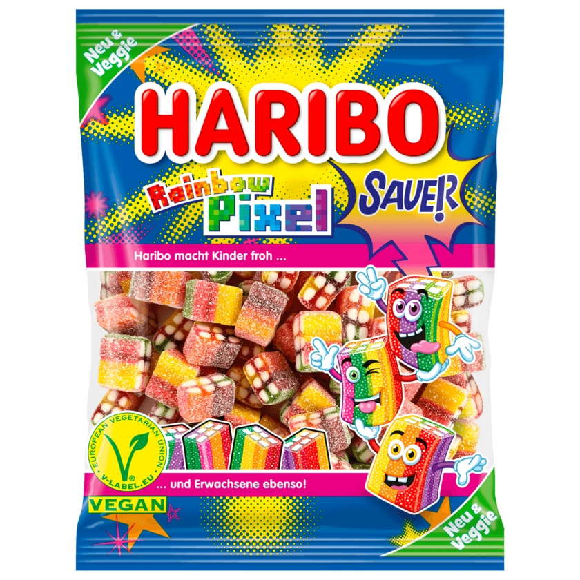 Haribo Rainbow Pixel vegan 160g